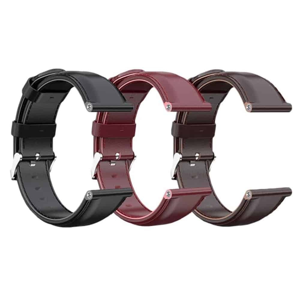 Leather Band for Fitbit Versa/2/Lite Blaze(23mm) - Red