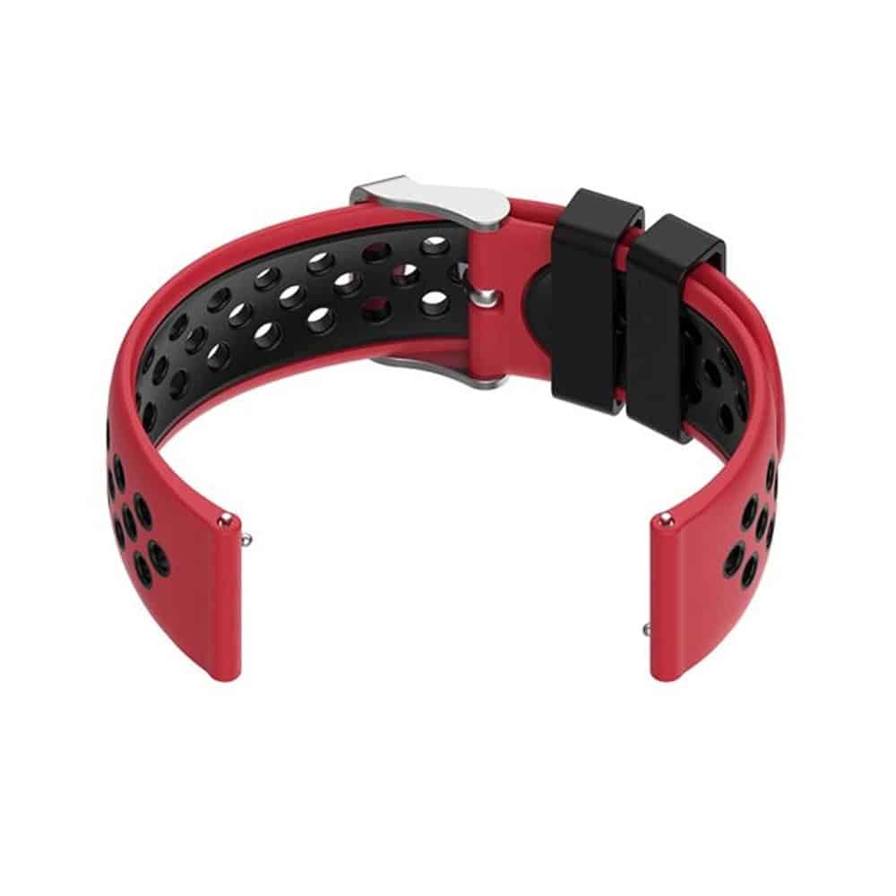 Silicone Band for Garmin Venu (20MM) - Grey+White