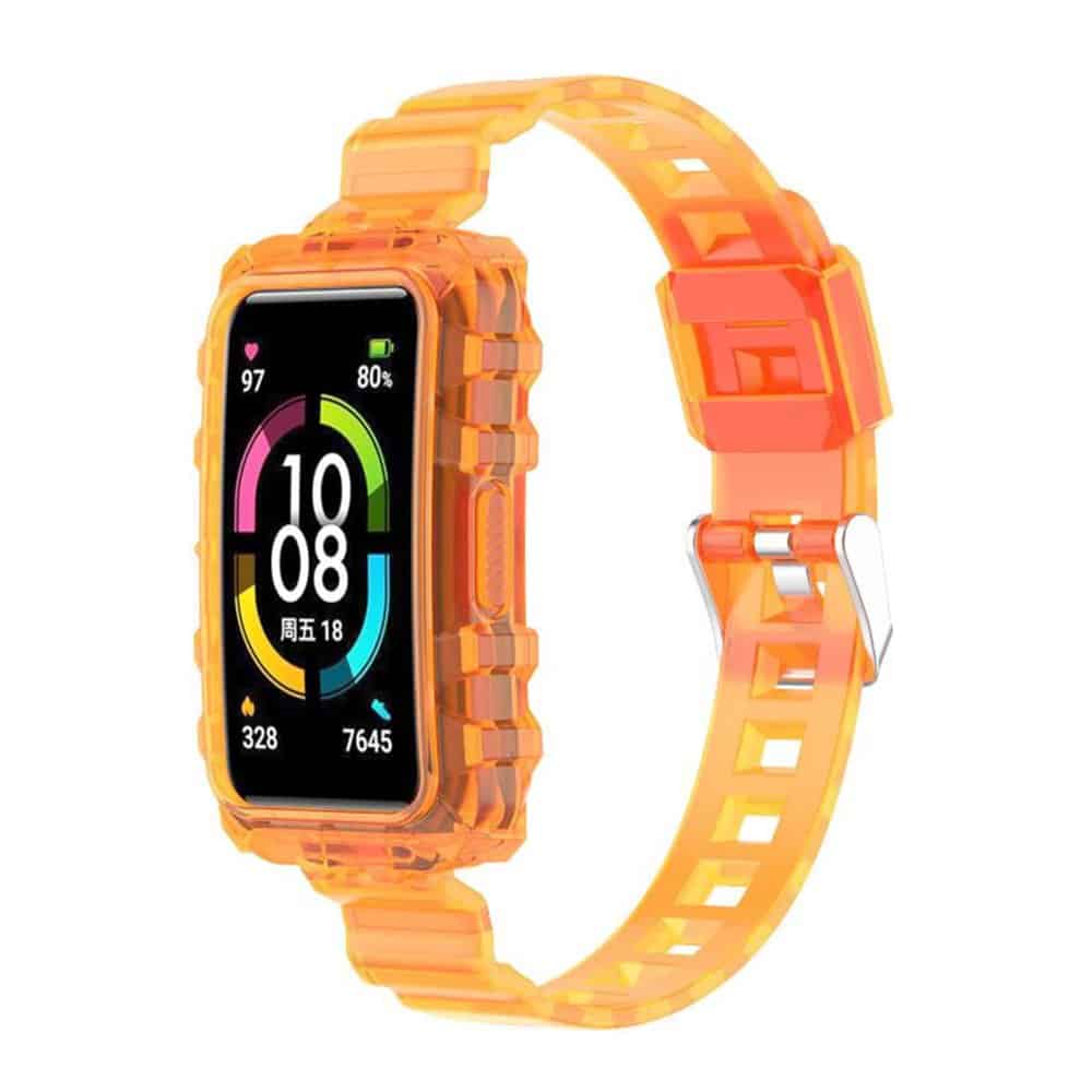 TPU Strap for Huawei Band 6/ Honor 6 - Black