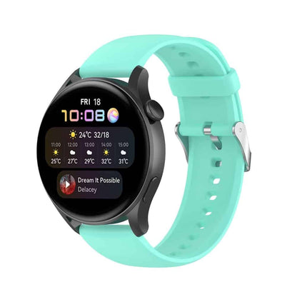 Silicone Strap for Huawei watch 3/Pro/GT/2/2E/GS Pro - Black