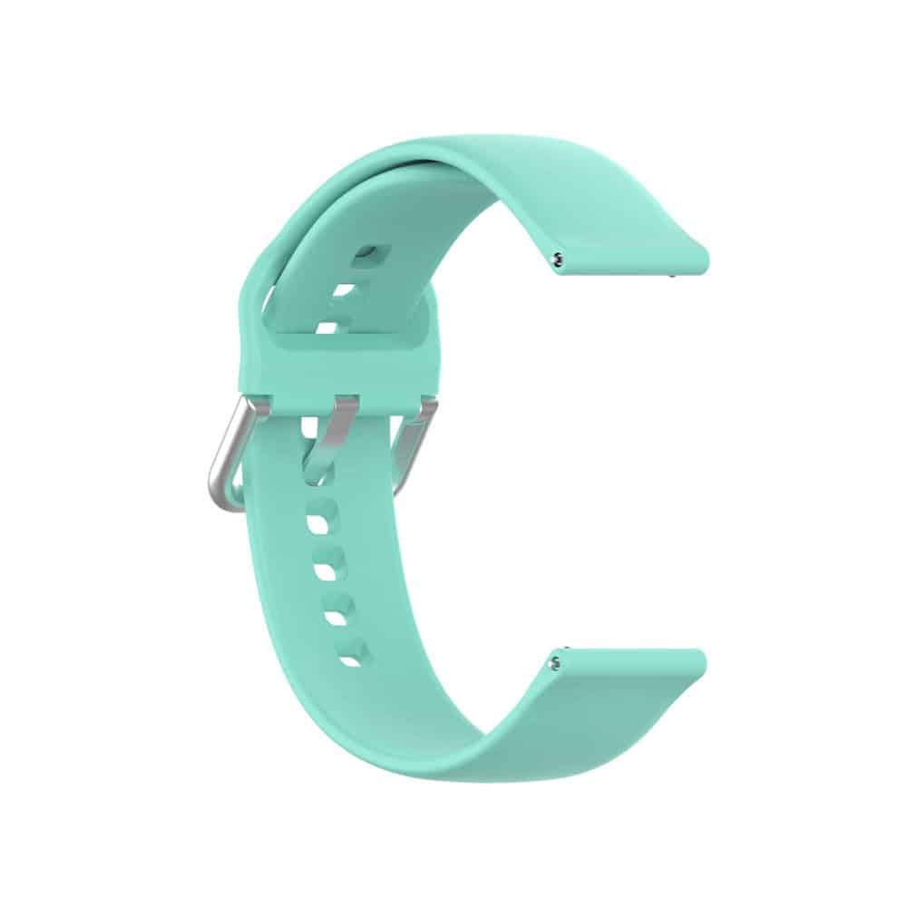 Silicone Band for Xiaomi haylou solar LS05 (22mm)(M/L) - Black