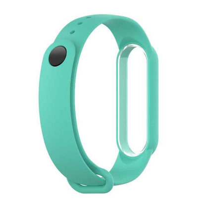 Silicone Band for xiaomi band 5 - White