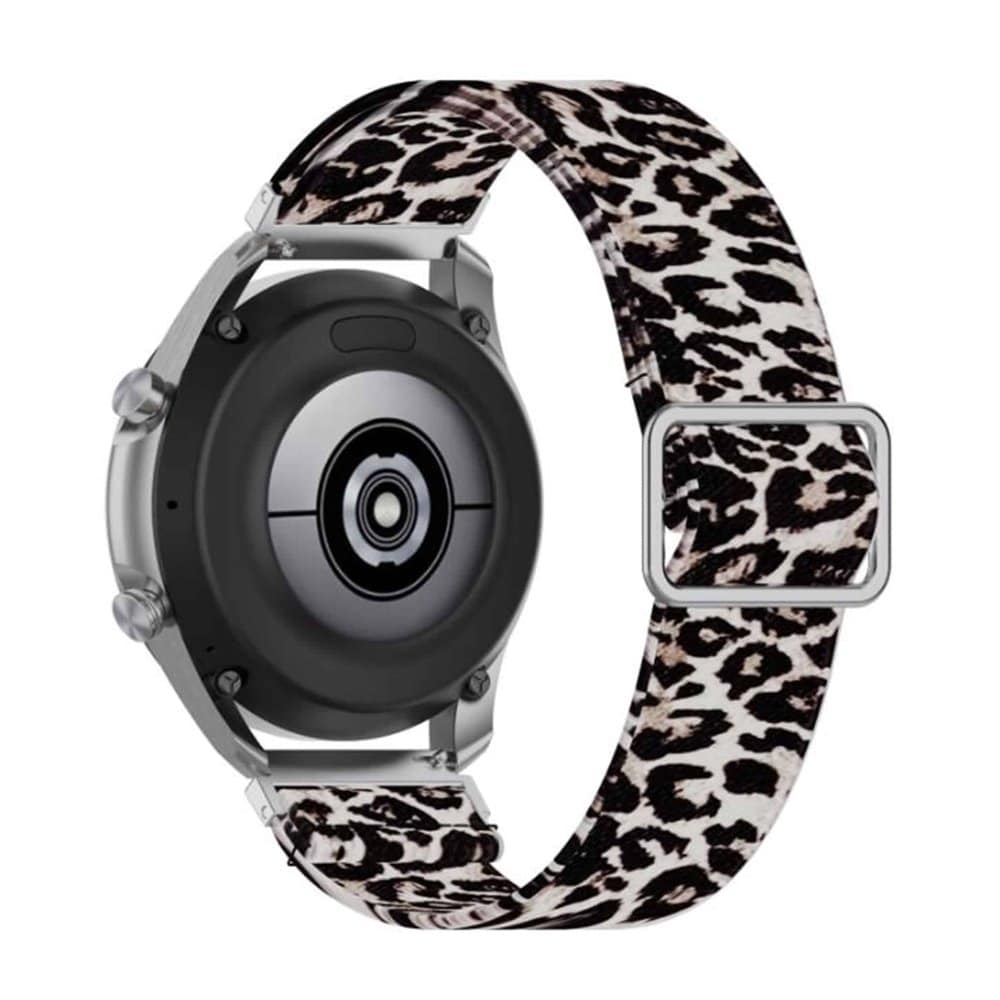 20mm Nylon Band for Galaxy watch 3/Active/2/ Gear s2/Sport - Leopard