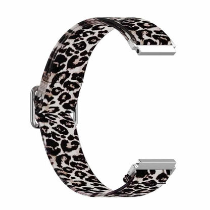 20mm Nylon Band for Galaxy watch 3/Active/2/ Gear s2/Sport - Leopard