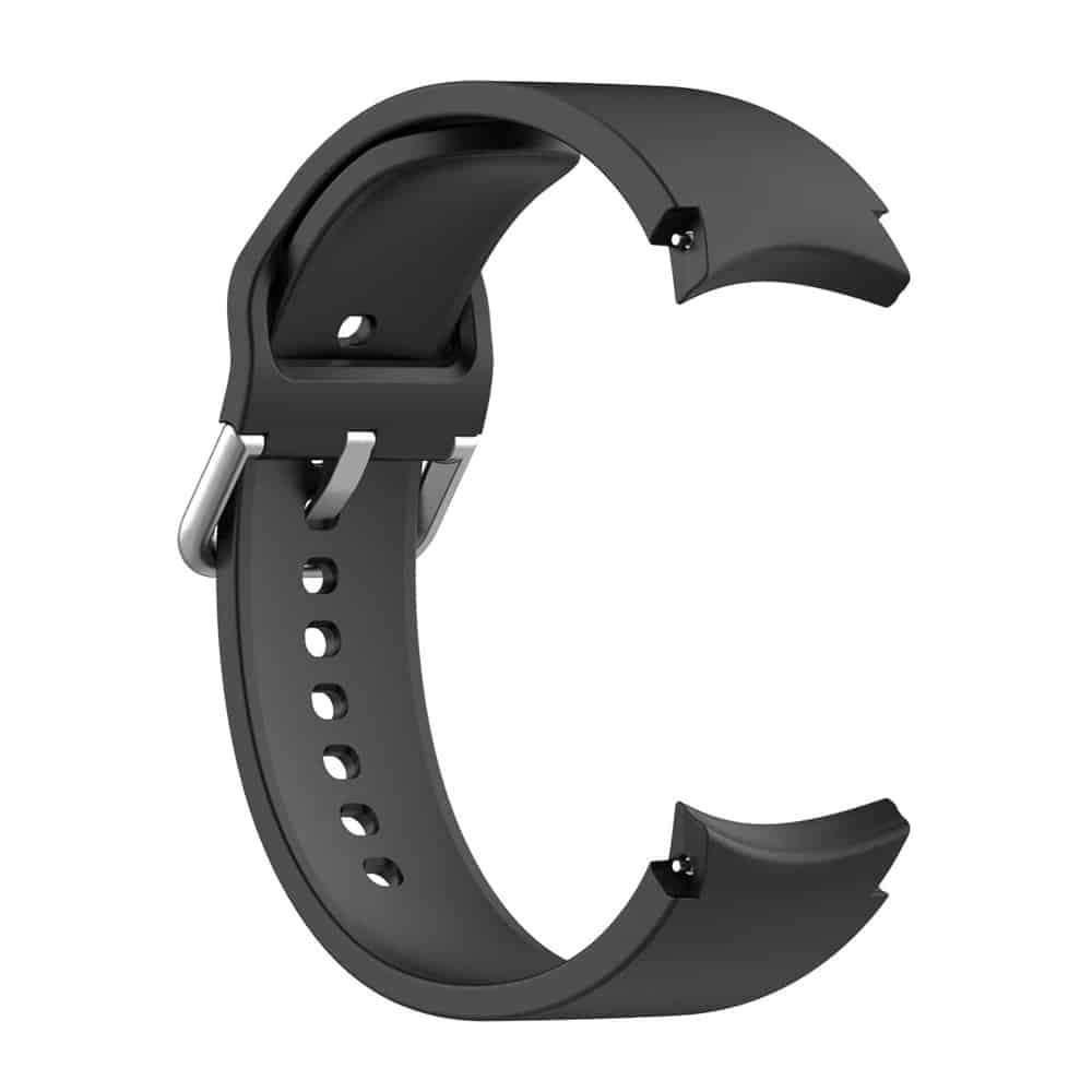 Silicone Band for Samsung Galaxy Watch 4 40mm/44mm (S/M) - Black