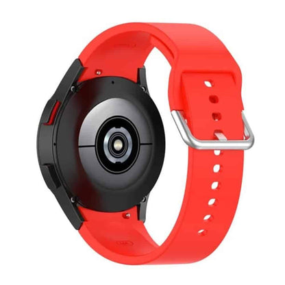 Silicone Band for Samsung Galaxy Watch 4 40mm/44mm (S/M) - Black