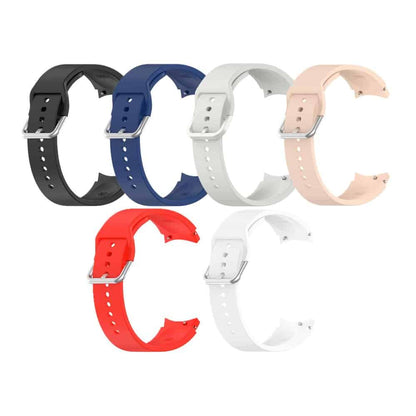 Silicone Band for Samsung Galaxy Watch 4 40mm/44mm (S/M) - Black