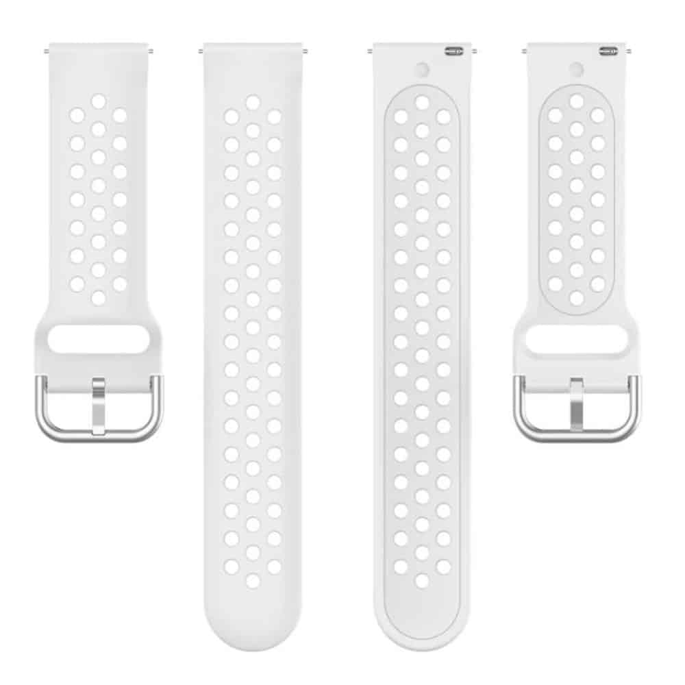 Silicone Band for Fitbit Versa/2/Lite Blaze(23mm) - Black+Grey