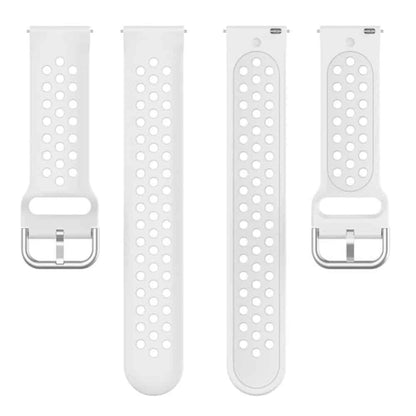 Silicone Band for Fitbit Versa/2/Lite Blaze(23mm) - Black+Grey
