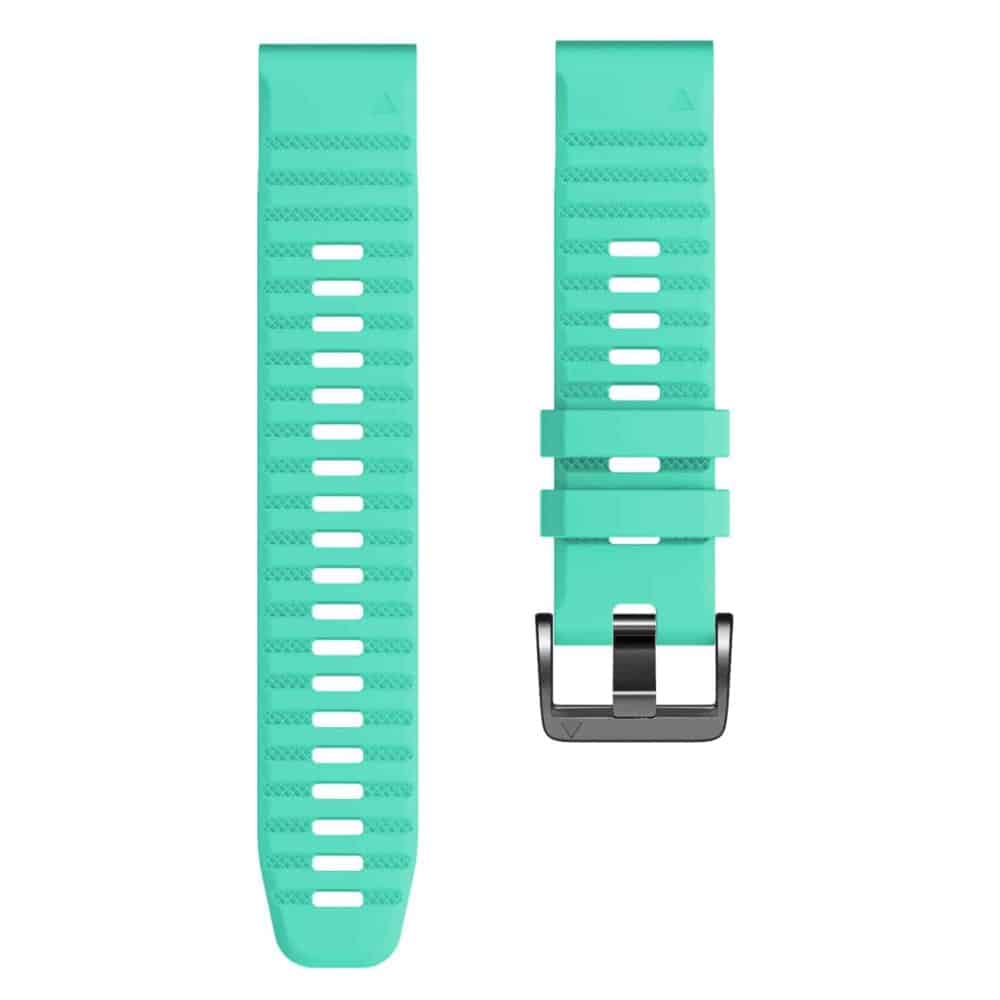 26mm Garmin Fenix 6X/5X/7X silicone strap - Yellow
