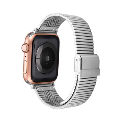 Stainless steel strap for 38/40/41mm Apple Watch - Rose Gold+ Link removal tool