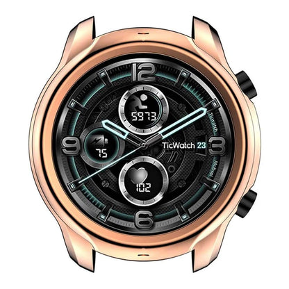 TPU Protective Case for Tic Watch Pro 3 - Rose Gold