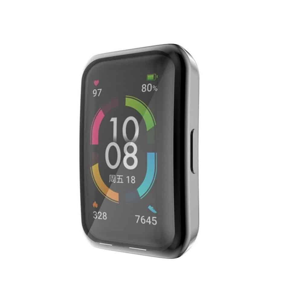 Shockproof Replacement Protective TPU Case for Huawei Band 6 - Clear