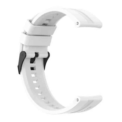 22mm Silicone Band for Huawei watch GT Runner-White