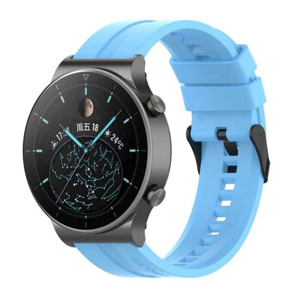 22mm Silicone Band for Huawei watch GT Runner-White