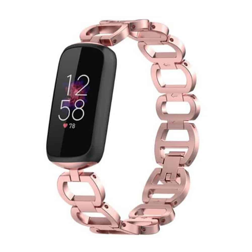 Premium 316L Stainless Steel Strap for Fitbit Luxe - Champagne