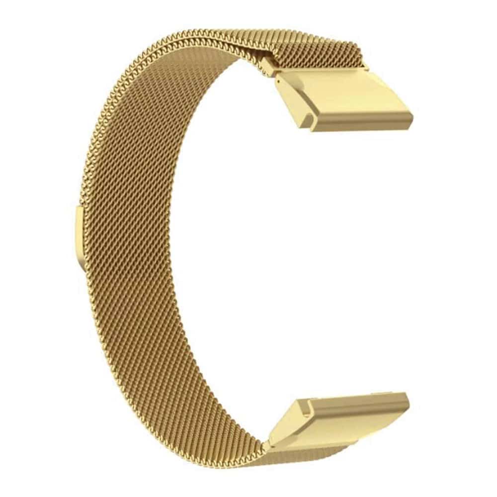 Garmin Fenix 5X/6X/3/HR Milanese steel strap - Gold