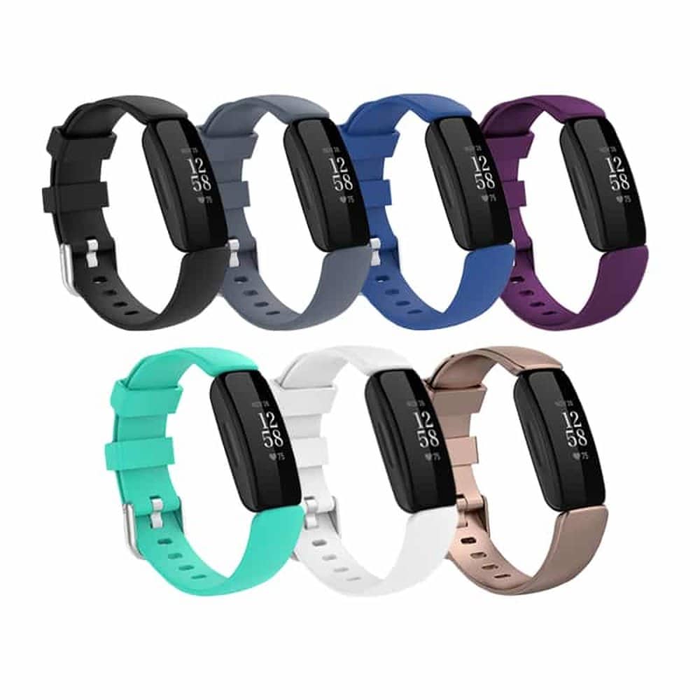 Fitbit Inspire 2 replacement silicone strap - Dark blue (S-M)