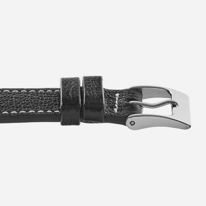 Polar Vantage M replacement genuine leather strap - Black