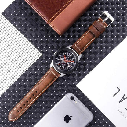 Polar Vantage M replacement genuine leather strap - Black
