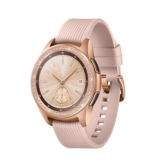 Crystal Bezel Ring for Samsung watch 46mm - Silver