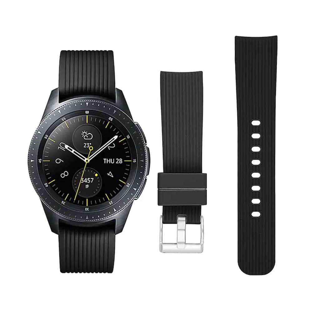 Silicone Strap for SAMSUNG Galaxy 42mm SM-R810 S/M White