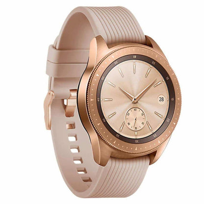 Silicone Strap for SAMSUNG Galaxy 42mm SM-R810 S/M Rose Gold