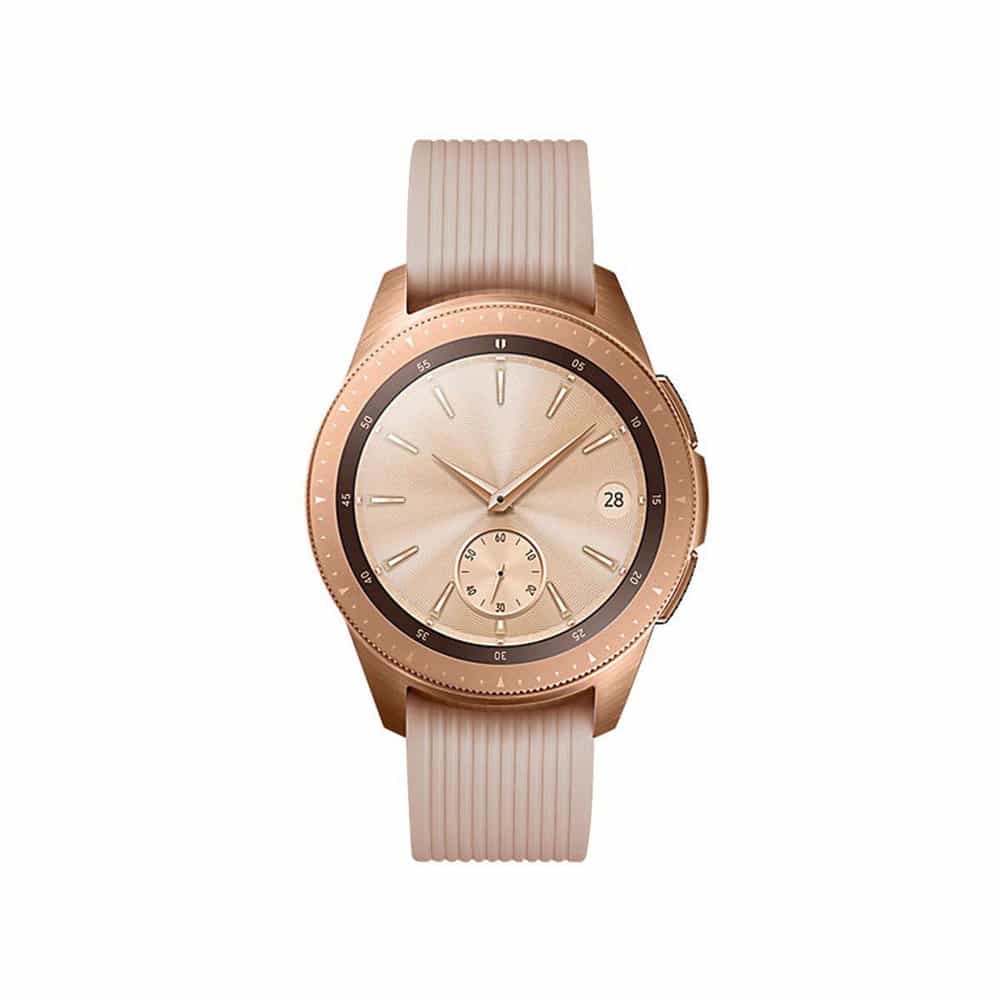 Silicone Strap for SAMSUNG Galaxy 42mm SM-R810 S/M Rose Gold