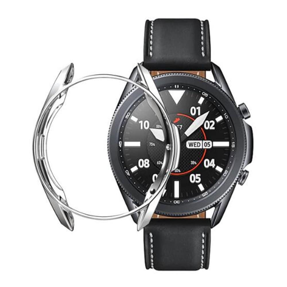 45mm Samsung Galaxy Watch 3 TPU Bump Guard Case - Silver