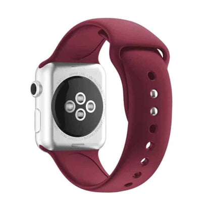 Silicone Strap for 42/44/45/49mm Apple Watch(M/L) - Navy Blue