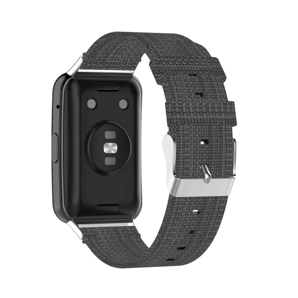 Sporty Woven Nylon Band for Huawei Watch Fit - Yellow