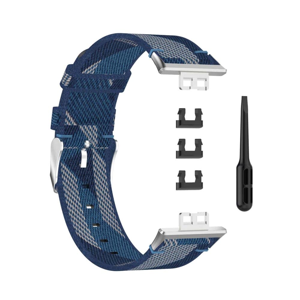 Sporty Woven Nylon Band for Huawei Watch Fit - Yellow