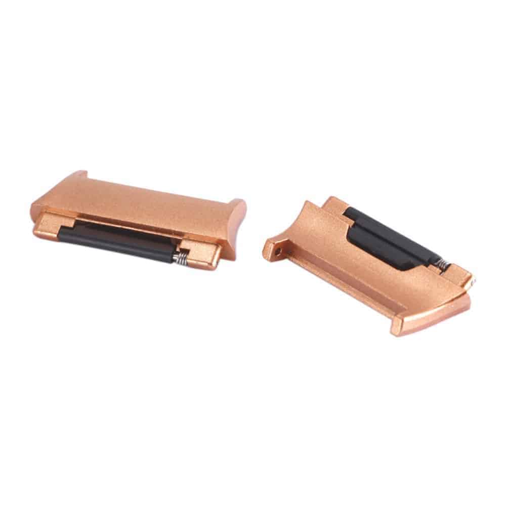Fitbit Ionic strap stainless-steel adapter connectors - Rose gold