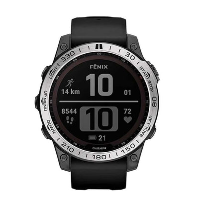 Bezel for Garmin Fenix 7 watch - Black