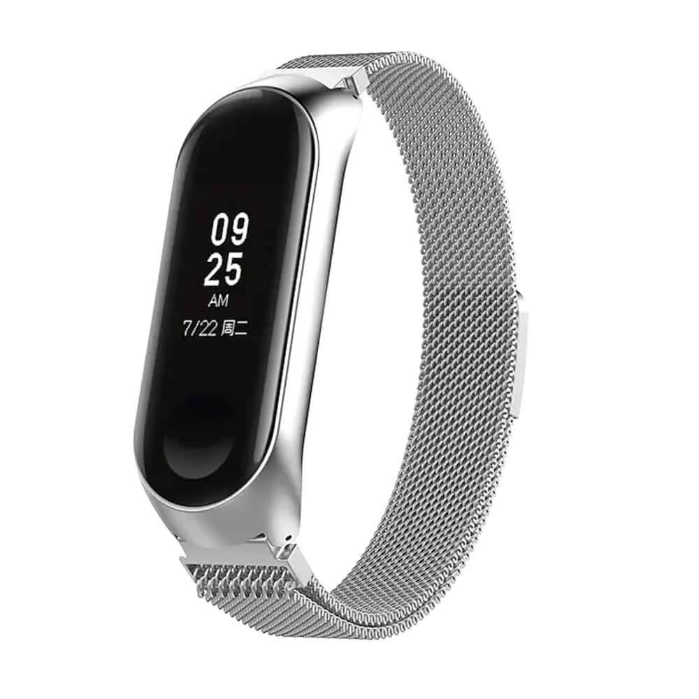 Milanese Xiaomi Band 5/6 - Silver