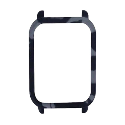 Amazfit BIP/Lite silicone strap + protective case + film - Camo blue