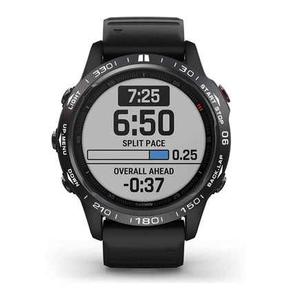 Garmin Fenix 6X/6X Pro stainless-steel watch bezel - Blue