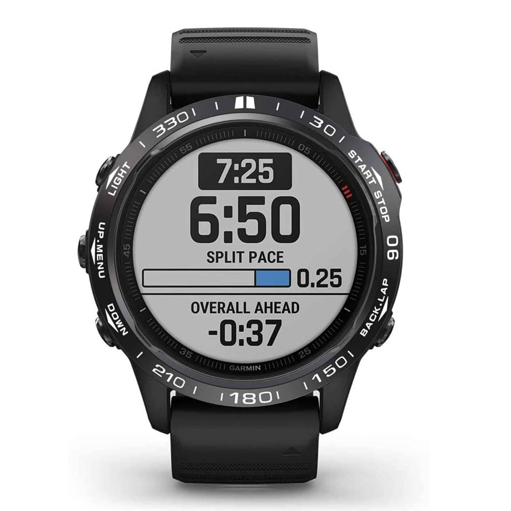 Garmin Fenix 6/Fenix 6 Pro stainless-steel watch bezel - Black