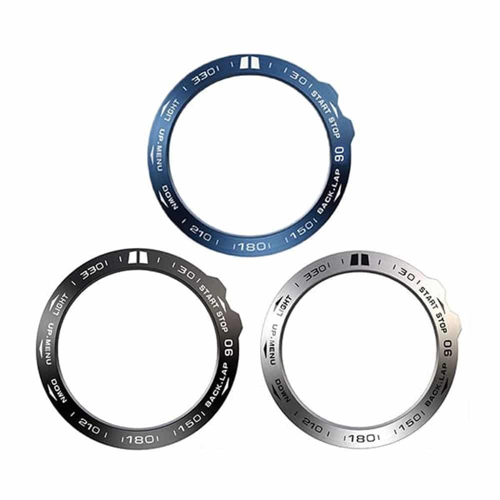 Garmin Fenix 5X/5X Plus stainless-steel watch bezel - Silver