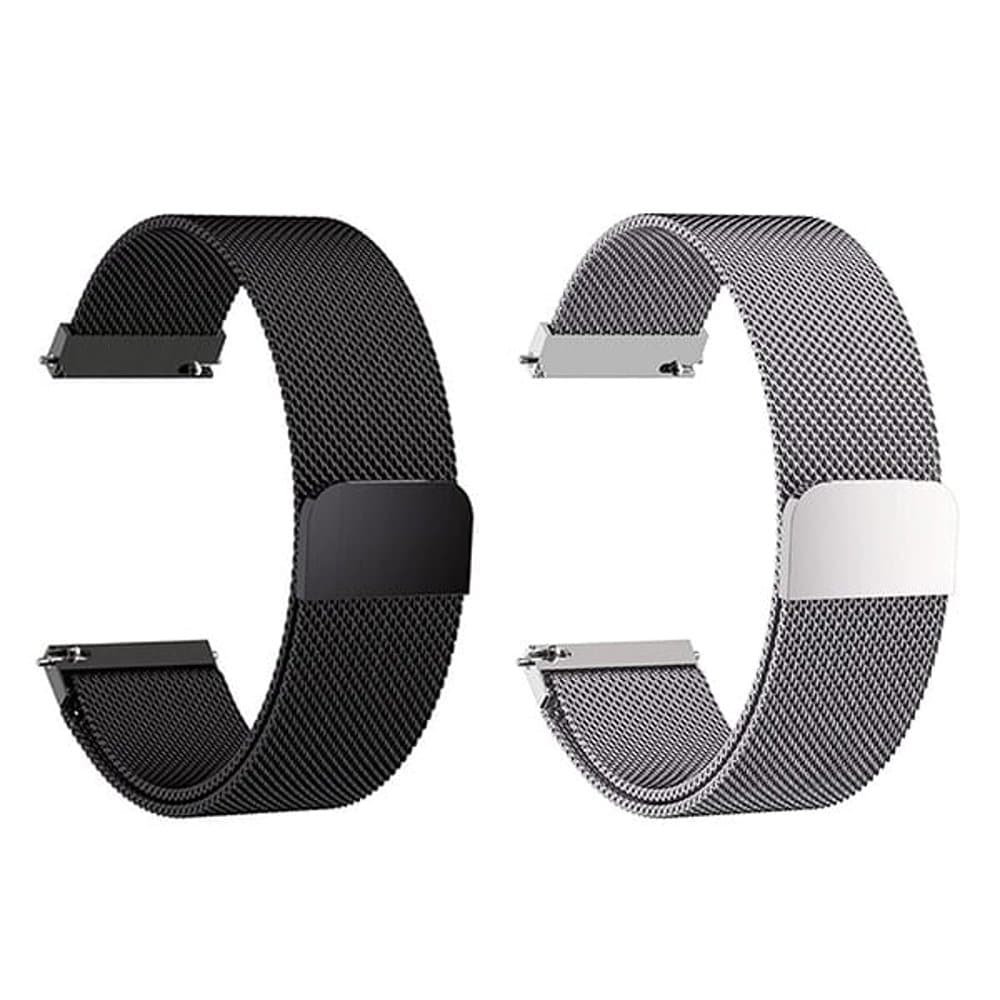 Suunto 9/9 Baro/Suunto7/ D5 Watch 24mm Replacement Band- Silver