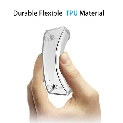Fitbit Inspire/Fitbit Inspire HR Protective Anti-Shatter TPU Case- Silver