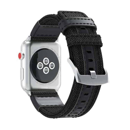 Nylon Strap for 42/44/45/49mm Apple Watch - Black