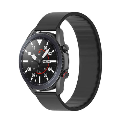 Universal Solo Loop Band Strap For Samsung & Huawei Watches 22mm, Size:L