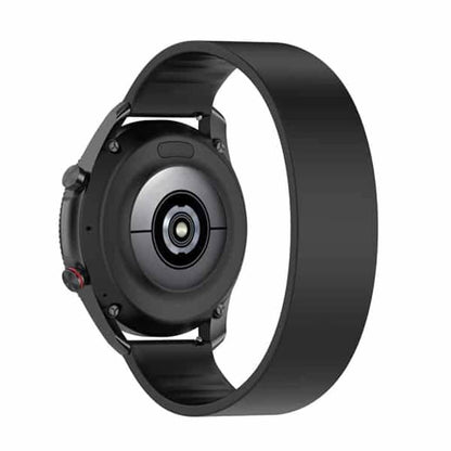 Universal Solo Loop Band Strap For Samsung & Huawei Watches 22mm, Size:L