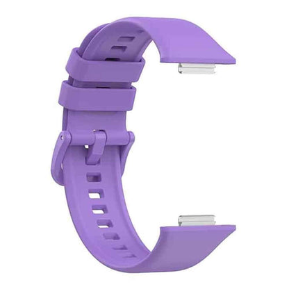 Silicone strap for huawei fit 2/huawei watch fit2 active/huawei watch fit2 classic/huawei watch fit2 Elegant - Purple