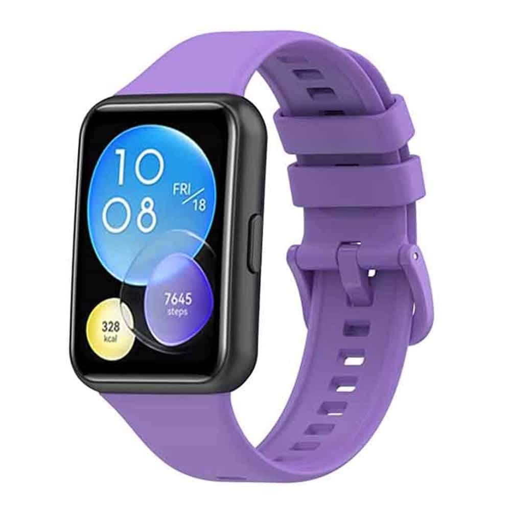 Silicone strap for huawei fit 2/huawei watch fit2 active/huawei watch fit2 classic/huawei watch fit2 Elegant - Olive Green