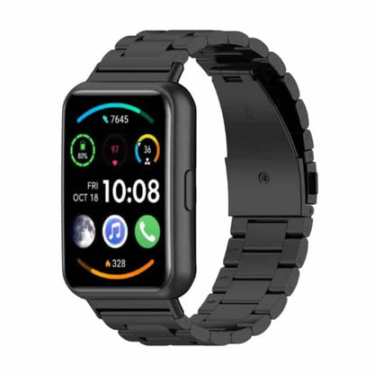 stainless steel strap for huawei fit 2/huawei watch fit2 active/huawei watch fit2 classic/huawei watch fit2 Elegant - Silver + Link removal tool