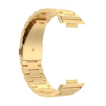 stainless steel strap for huawei fit 2/huawei watch fit2 active/huawei watch fit2 classic/huawei watch fit2 Elegant - Rose Gold + Link removal tool