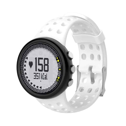 Suunto M1/M2/M4/M5 Replacement Silicone Strap- Black