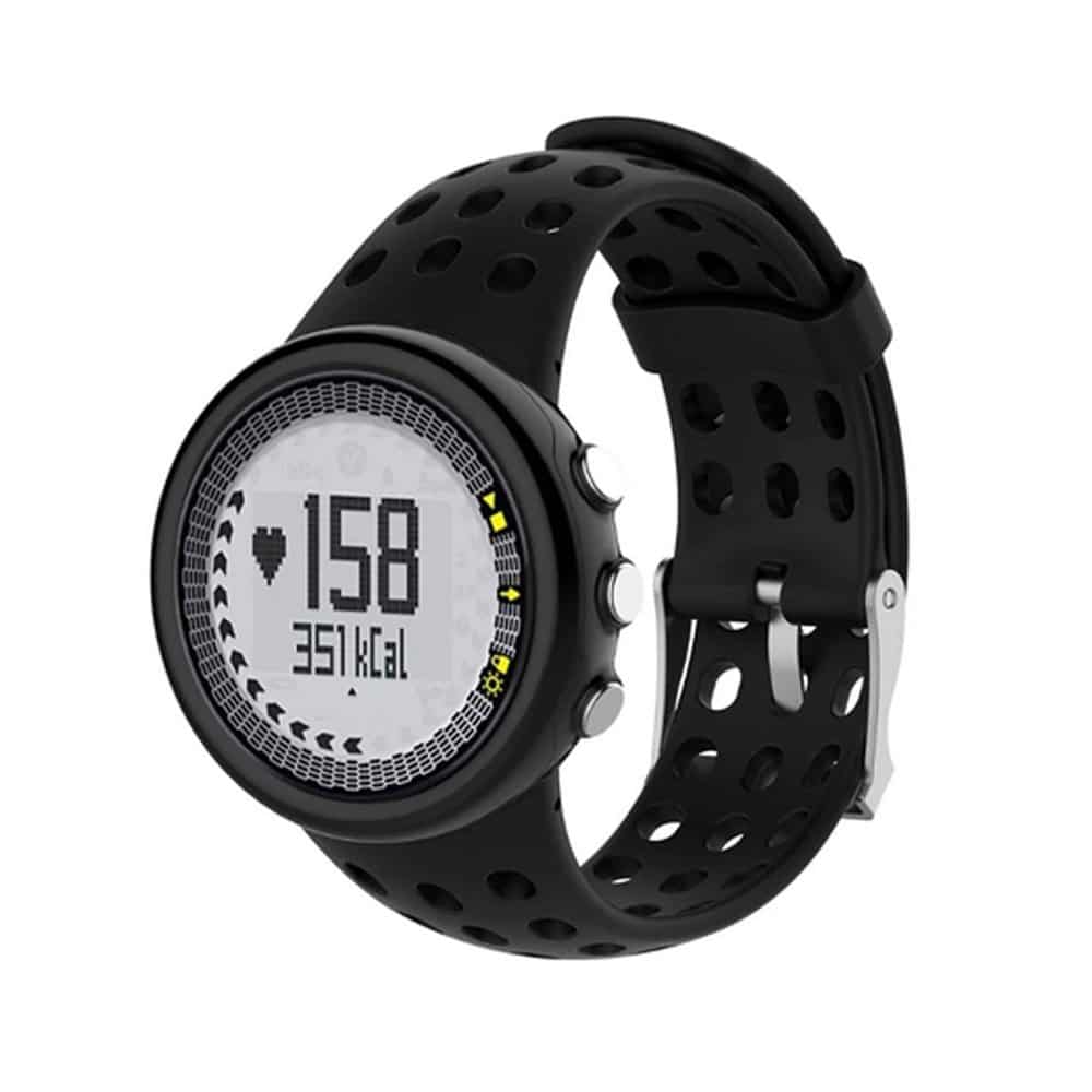 Suunto M1/M2/M4/M5 Replacement Silicone Strap- Black